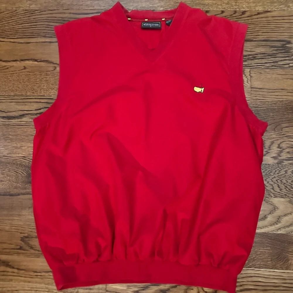Masters Collection Red Vest - Picture 1 of 5